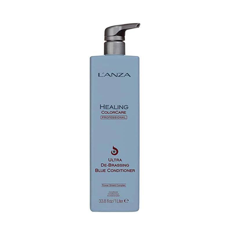 L'anza Healing Colorcare De-brassing Blue Conditioner-33.8 fl.oz
